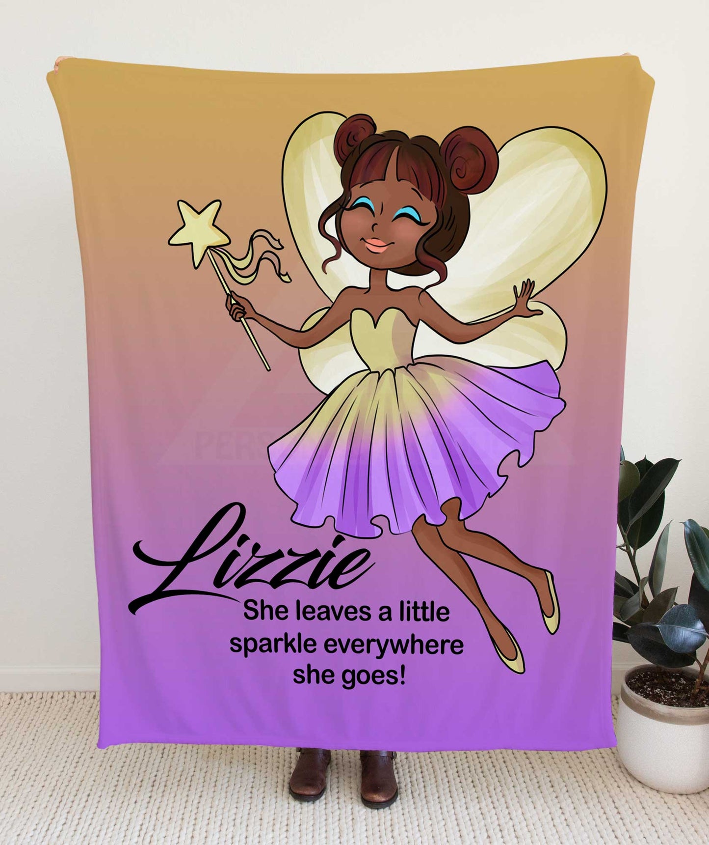 Fairy Plush Throw Blanket