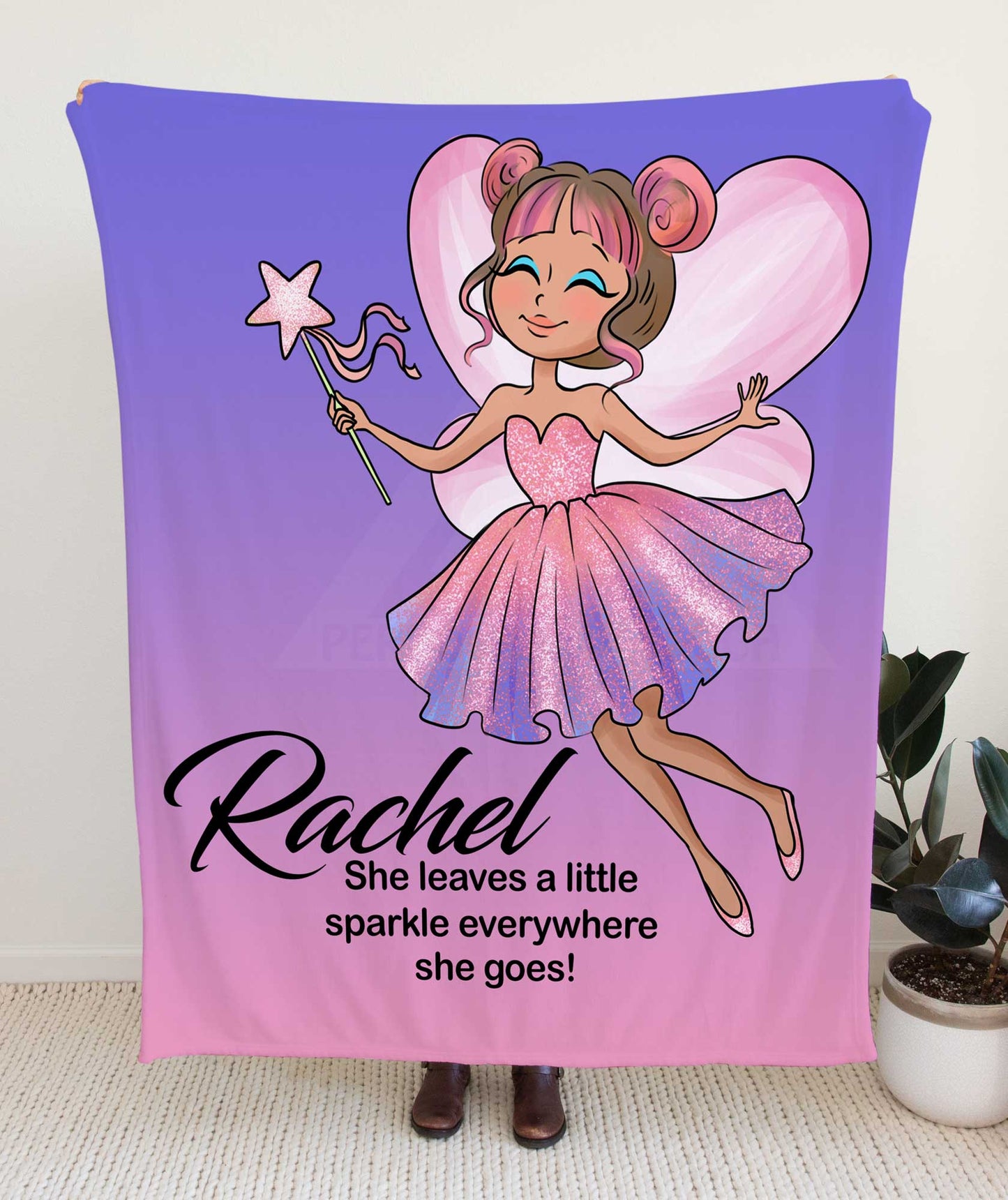 Fairy Plush Throw Blanket