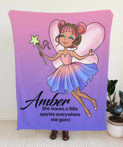 Fairy Plush Throw Blanket