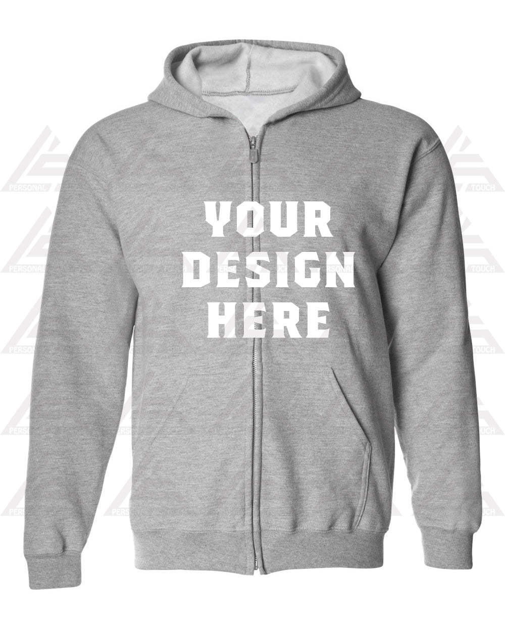 Create Your Own Zipped Hoodie