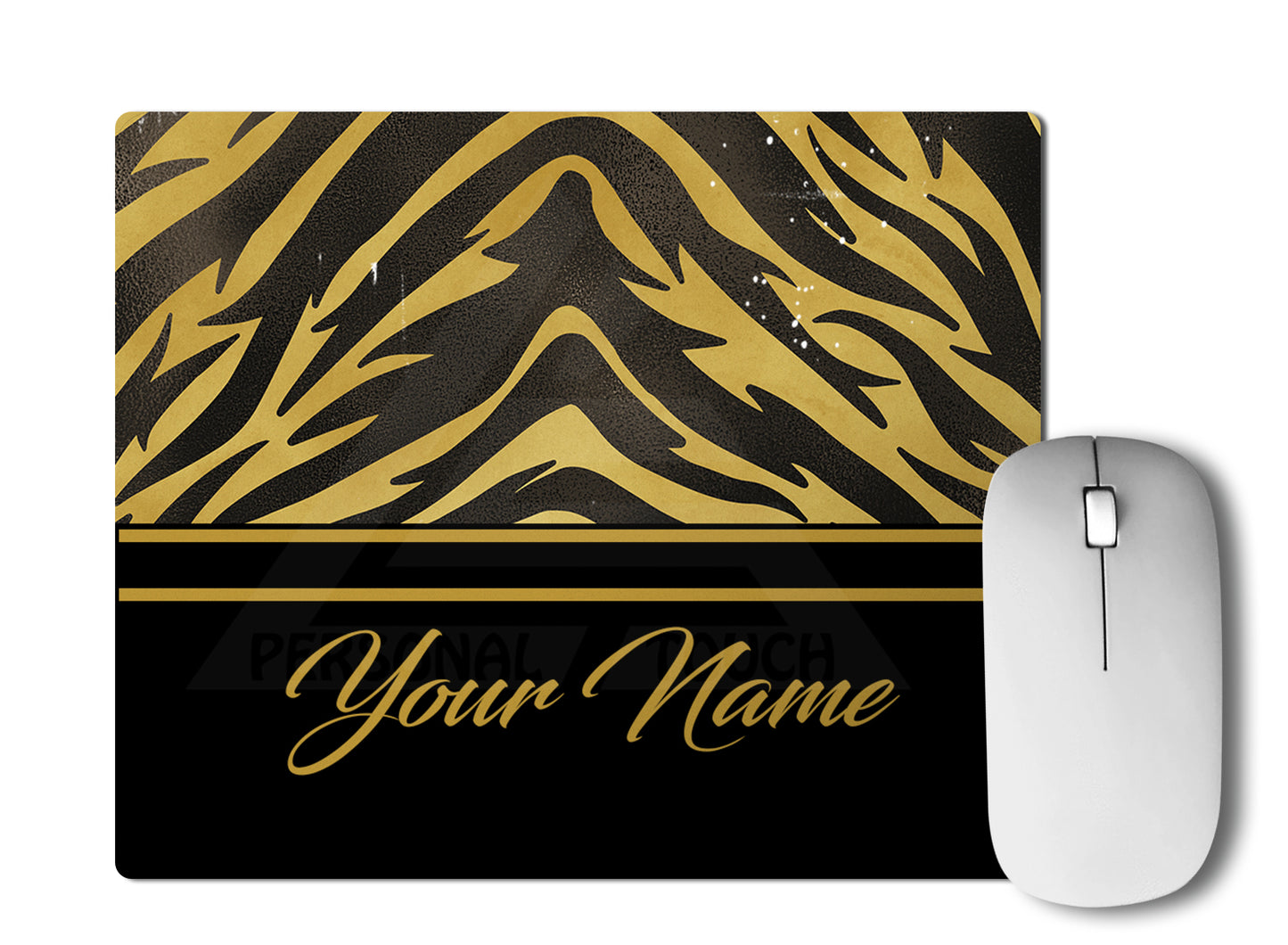 Distressed Animal Print Mousepad