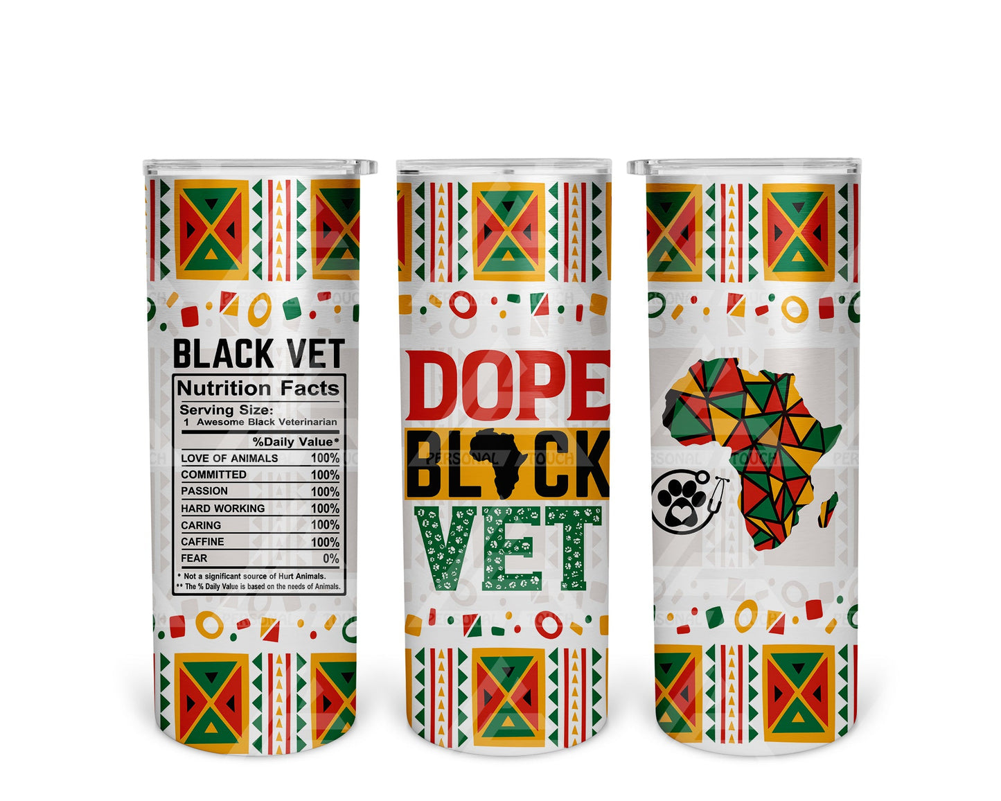 Skinny Straight Tumbler (Dope Black Vet)