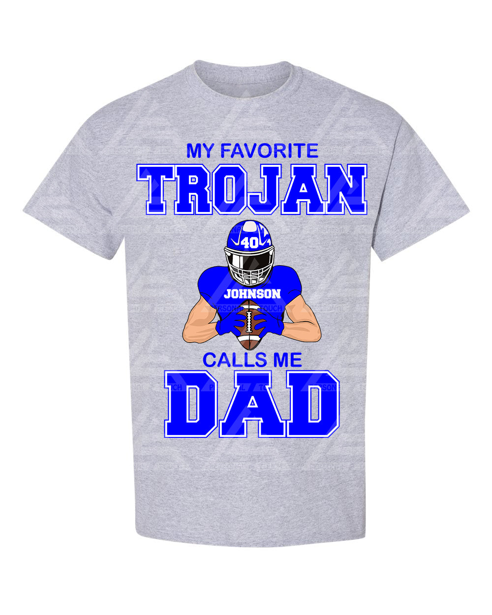 Trojan "My Favorite Player Calls Me (Light) Tee