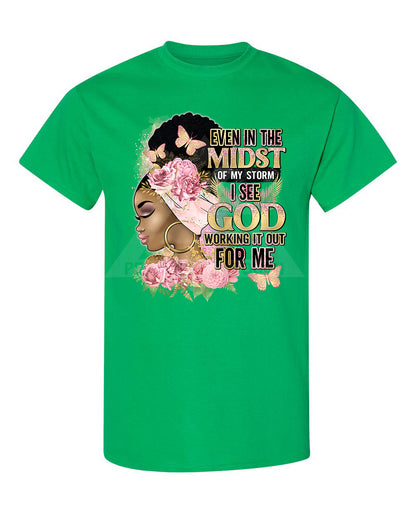 Even In The Midst Tee (Pink)