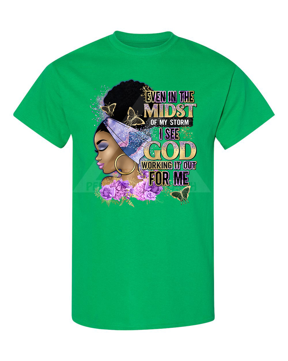 Even In The Midst Tee (Purple)