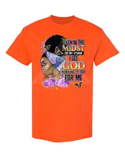 Even In The Midst Tee (Purple)