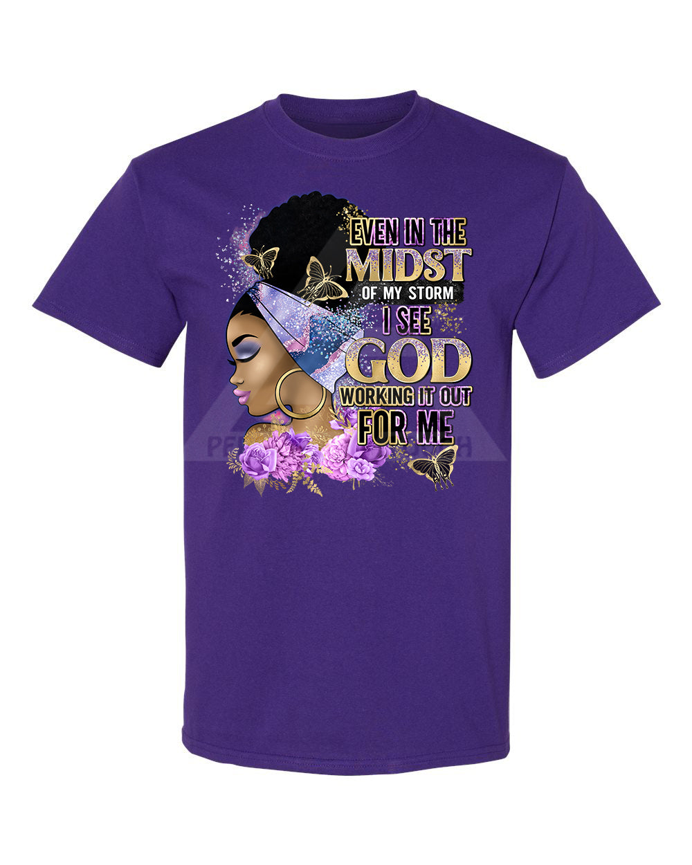 Even In The Midst Tee (Purple)