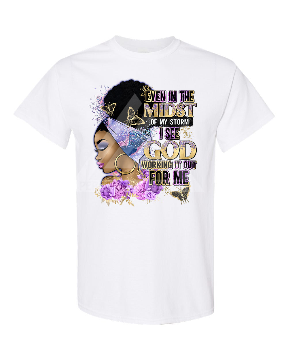 Even In The Midst Tee (Purple)