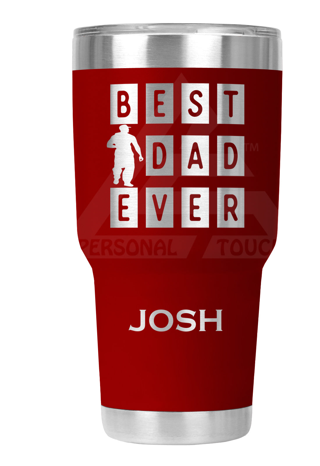 30 oz Engraved Best Dad Ever Tumbler