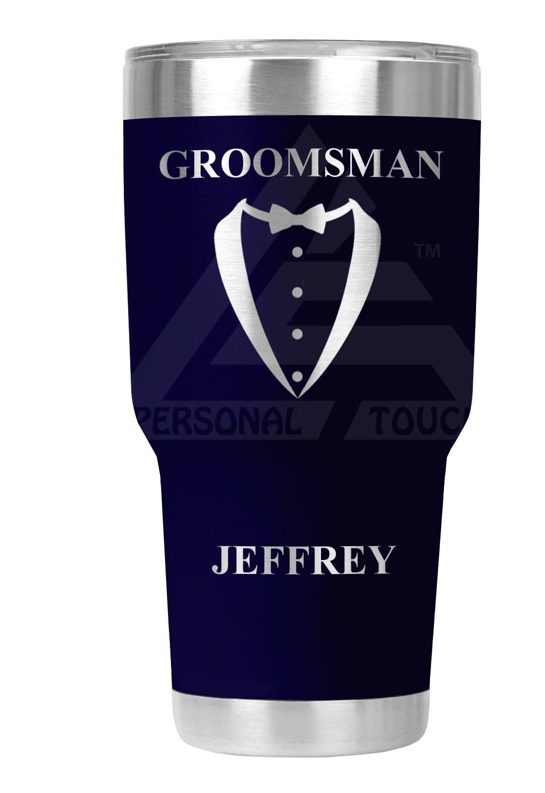 30 oz Engraved Groomsman Tumbler