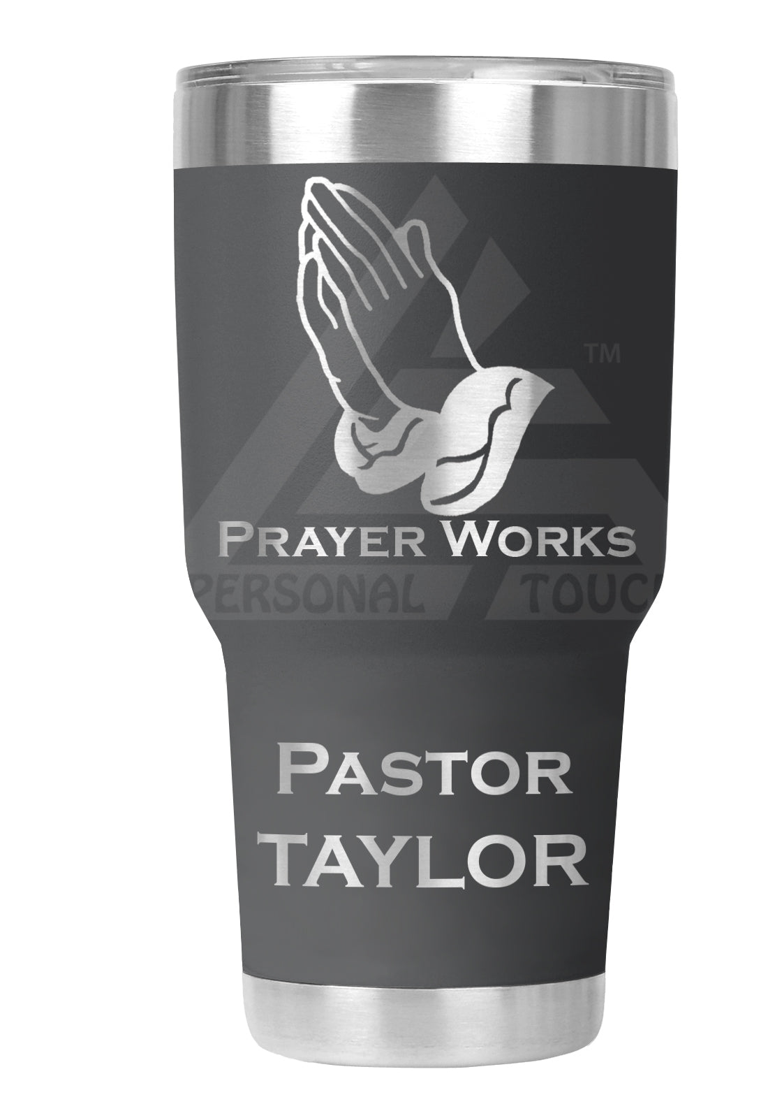 30 oz Engraved Prayer Works Tumbler