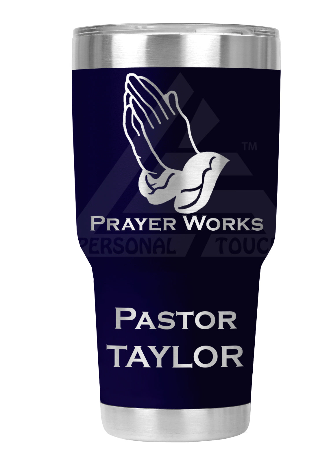 30 oz Engraved Prayer Works Tumbler